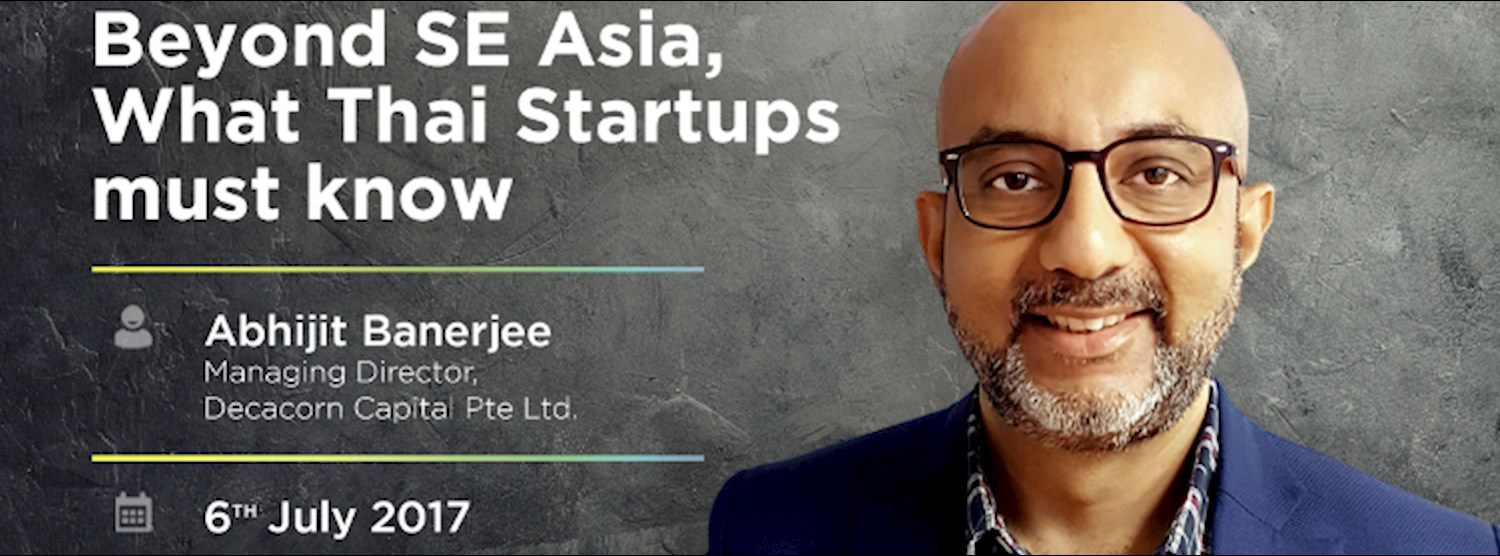 Beyond SE Asia, What Thai Startups must know Zipevent