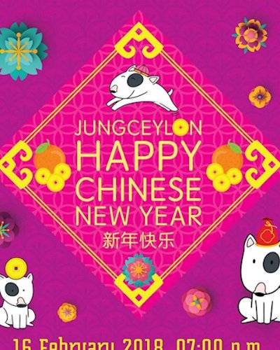 Jungceylon Happy Chinese New Year 2018 Zipevent