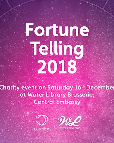 Fortune Telling Event 2018 - Charity event with Socialgiver Zipevent