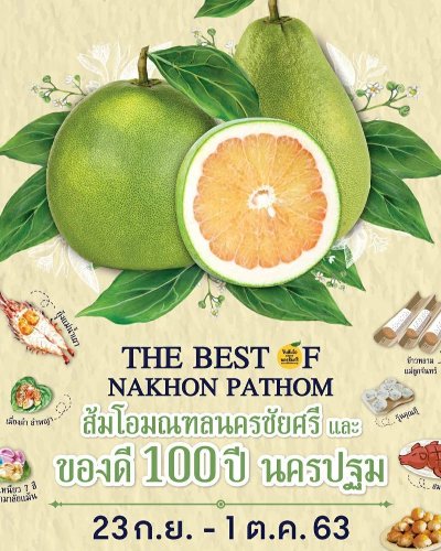 The Best Nakhon Pathom วันส้มโอมณฑลนครชัยศรีและของดี 100 ปี นครปฐม Zipevent