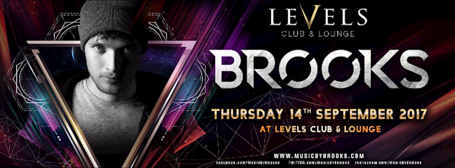 Brooks at Levels l Thursday 14th September 2017 Zipevent