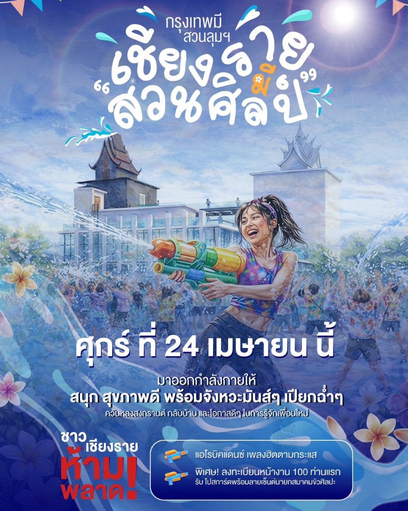 เชียงราย มีสวนศิลป์ Zipevent