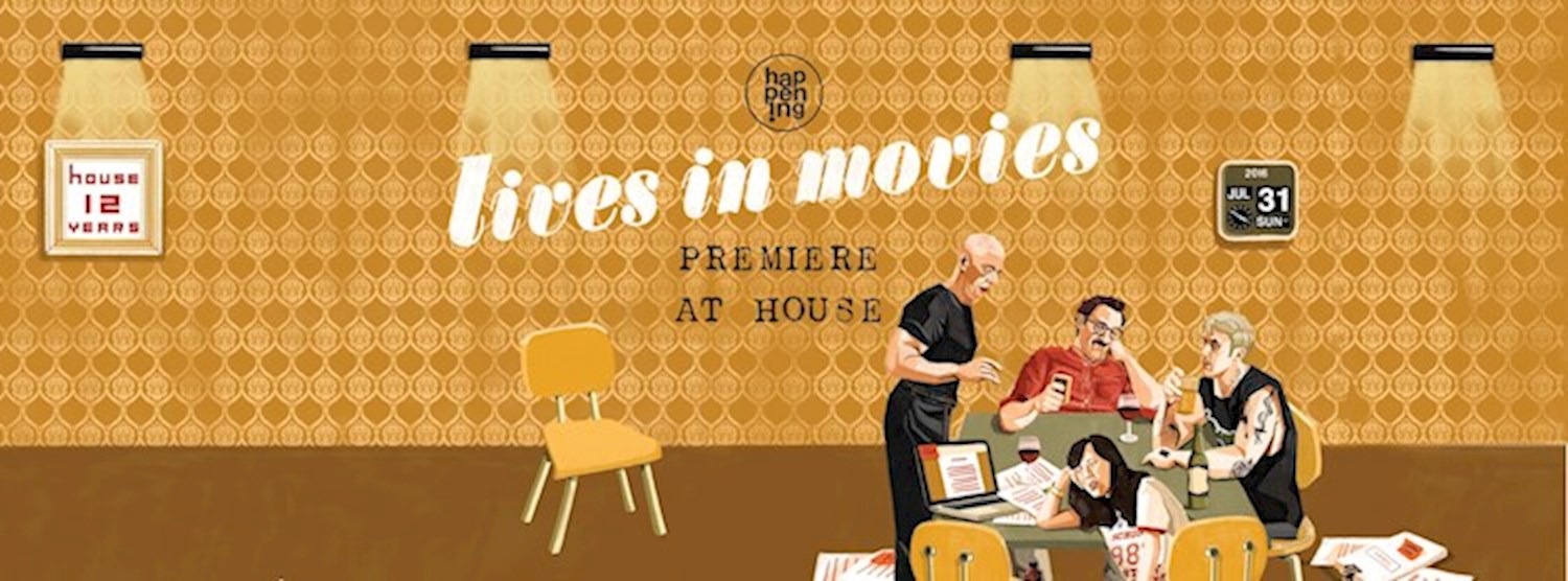 Happening Lives in Movies: Premiere at house RCA Zipevent