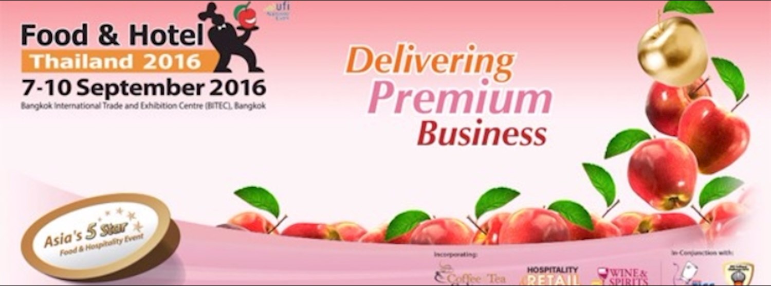 Food & Hotel Thailand (FHT) 2016 Zipevent