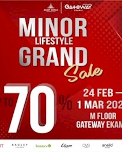 Minor LifeStyle Grand Sale 70% Zipevent