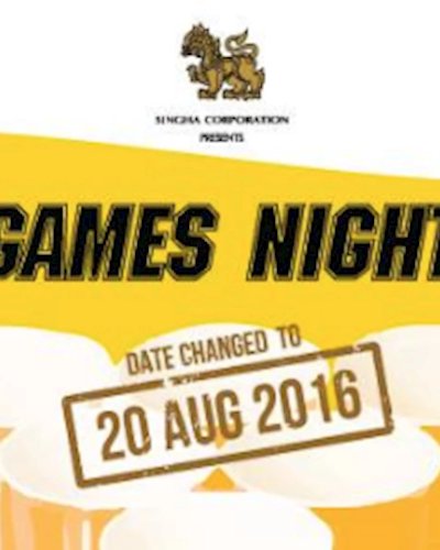 Singha Presents: Games Night Zipevent