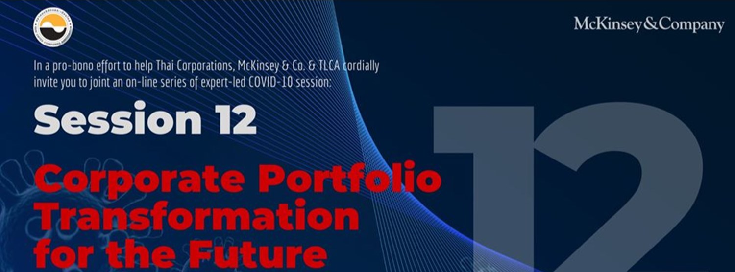 McKinsey & Co. Session 12: Corporate Portfolio Transformation Zipevent