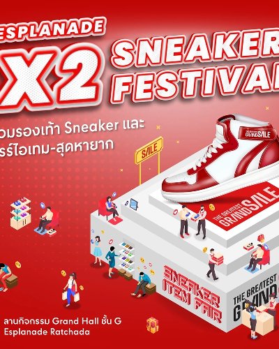 Esplanade X2 Sneaker Festival 2023 Zipevent