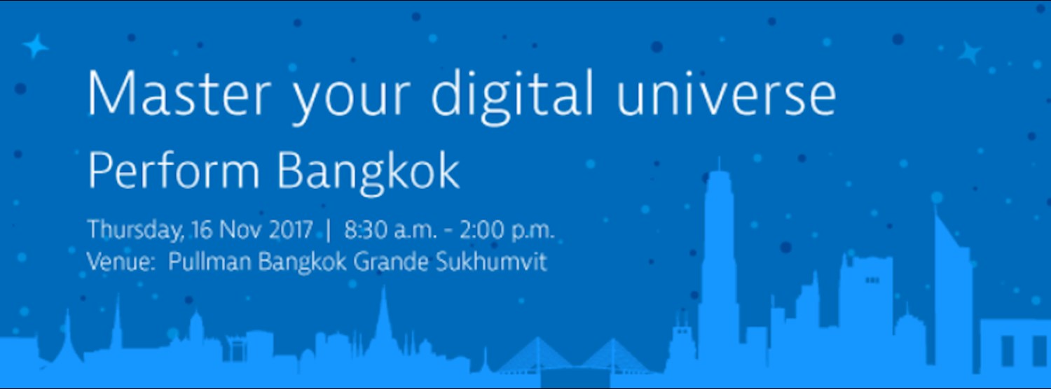 Dynatrace Perform 2017: Master your digital universe Zipevent