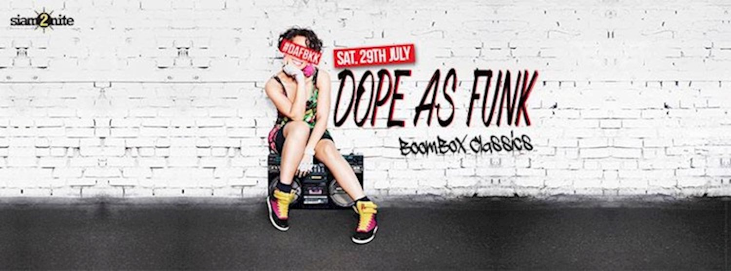 Dope as funk: Boombox Classics Zipevent