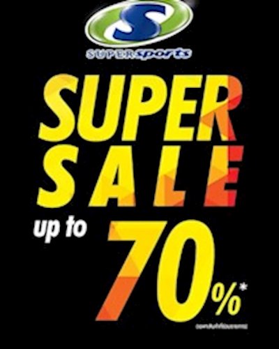 SUPERSPORTS SUPER SALE UP TO 70% Zipevent