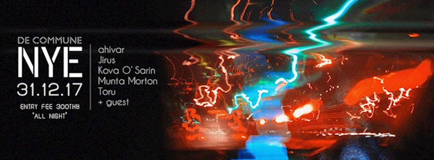 De Commune: NYE 2017 Zipevent