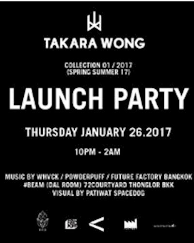 BEAM x TAKARA WONG SS17 Launch Party Zipevent