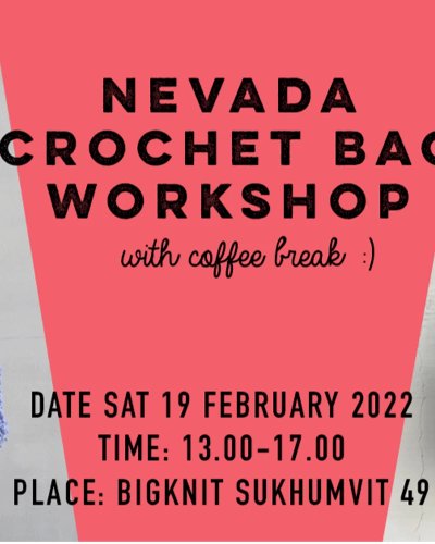 Crochet Bag Workshop : Nevada Zipevent