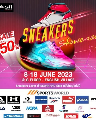 SNEAKERS SHOWCASE SALE UP TO 50% Zipevent