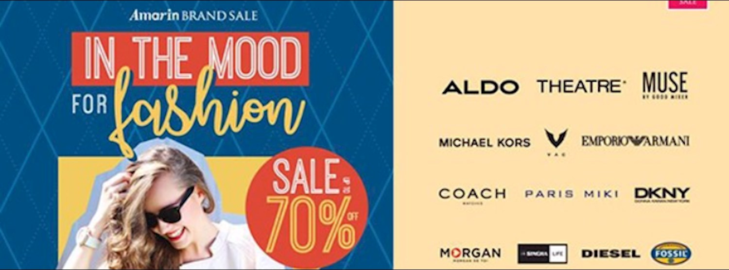 Amarin Brand Sale : In TheMood For Fashion Zipevent