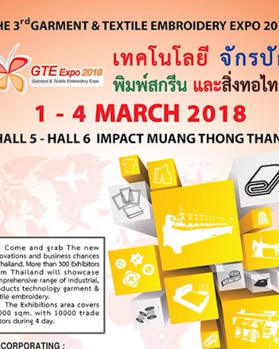 The 3rd Garment & Textile Embroidery Expo 2018 Zipevent
