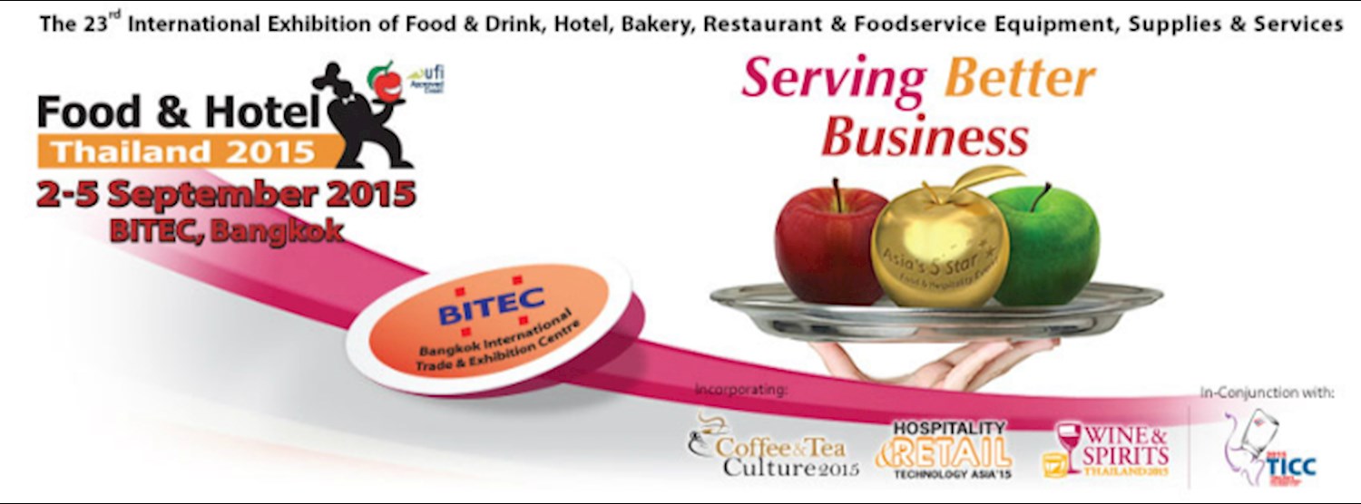 Food & Hotel Thailand (FHT) 2015 Zipevent