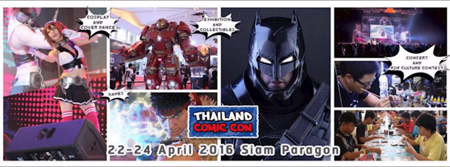 Thailand Comic Con 2016 Zipevent