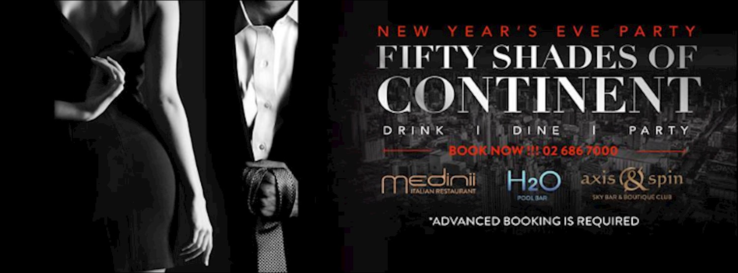 Fifty Shades Of Continent - New Year's Eve Party Zipevent