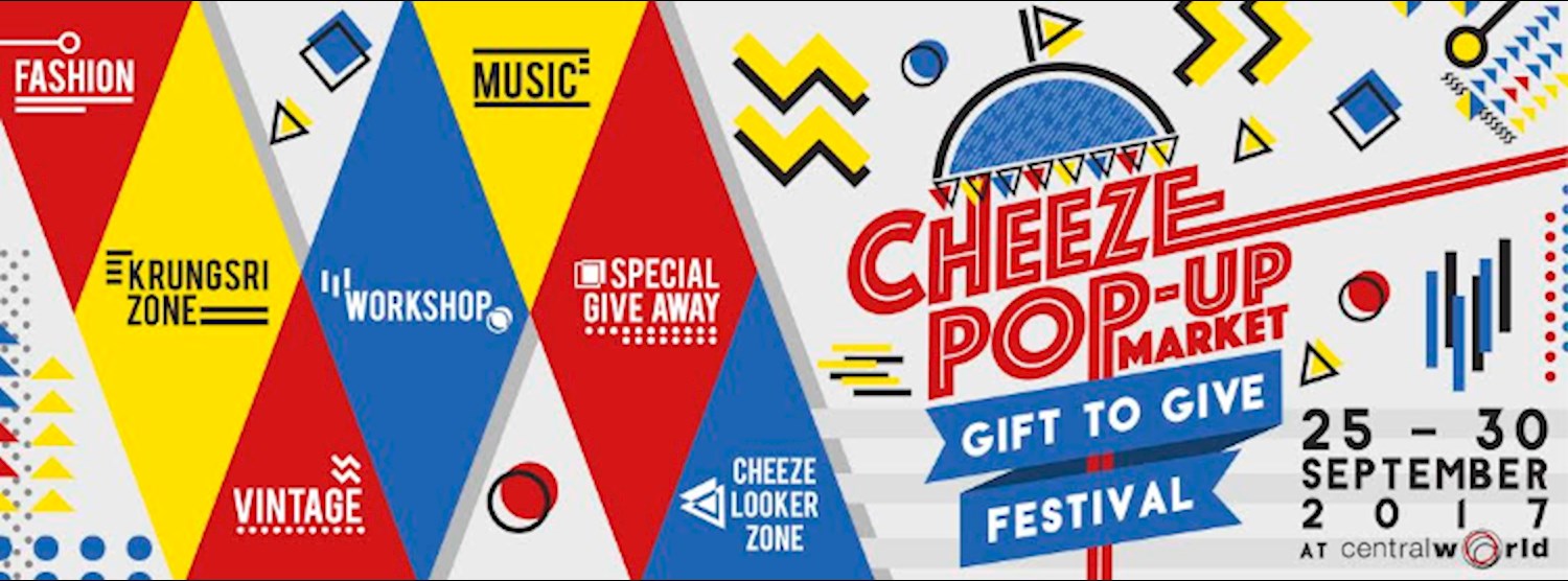 CHEEZE POP-UP MARKET “GIFT to GIVE FESTIVAL”  Zipevent