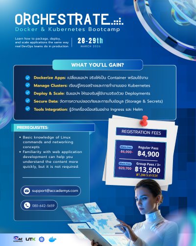 Orchestrate: Docker & Kubernetes Bootcamp Zipevent