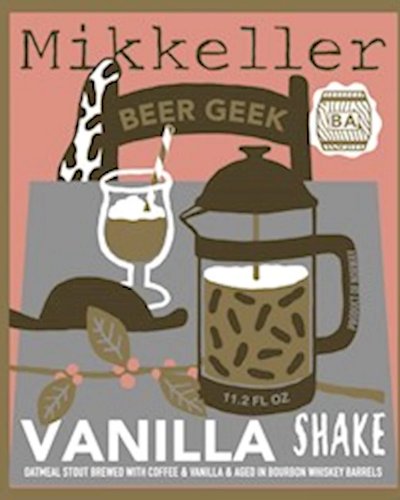 Beer Geek Vanilla Shake BA Bourbon Release Zipevent