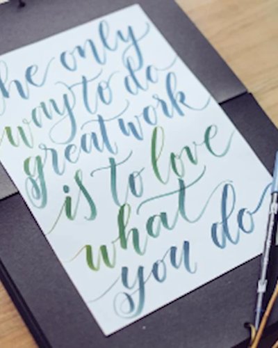 Big Brush Lettering Zipevent
