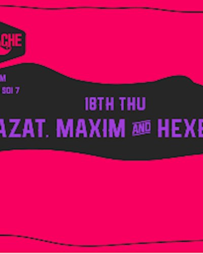 Mustache pres. Azat, Maxim & Hexer Zipevent