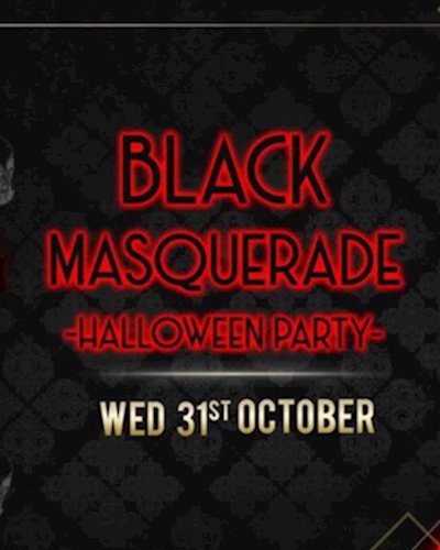 Black Masquerade | Halloween Party Zipevent