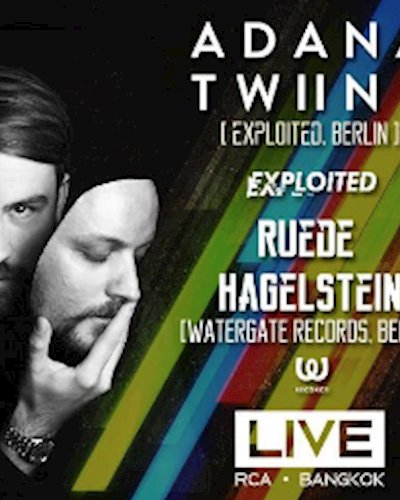 LIVE pres. ADANA TWINS & RUEDE HAGELSTEIN Zipevent
