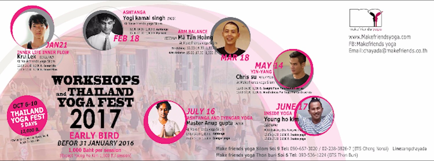 Workshops MF yoga Stretching, Arm Balance Zipevent