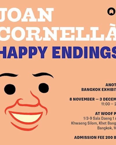 นิทรรศการแสดงผลงานครั้งที่ 2 ของ โจแอน คอเนลลา  Joan Cornellà: HAPPY ENDINGS Zipevent