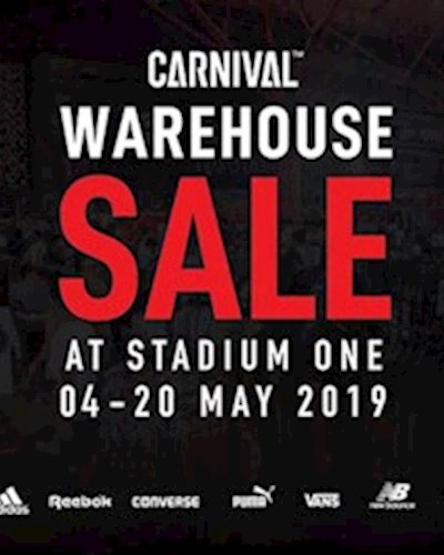 CARNIVAL “Warehouse Sale” 2019 Zipevent