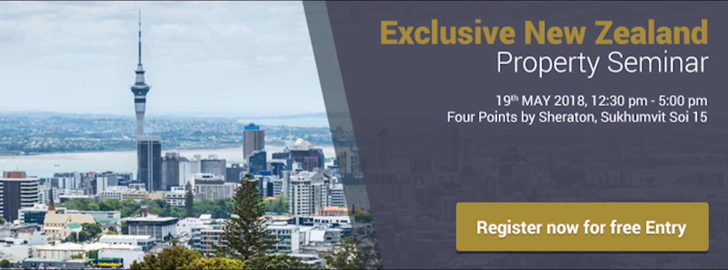 Exclusive New Zealand Property Seminar Zipevent