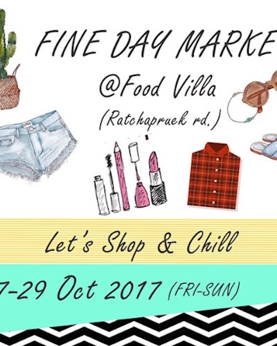 FINE DAY MARKET @FOOD VILLA Zipevent