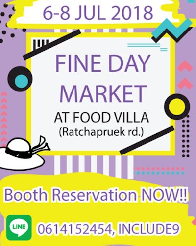 FINE DAY MARKET 2018 Zipevent