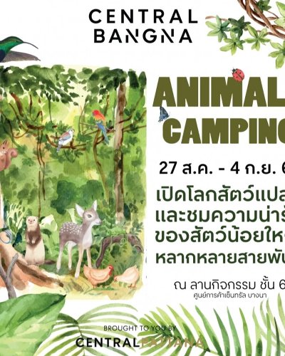 ANIMALS CAMPING Zipevent