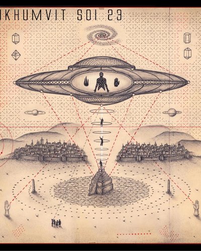 UFO at Mustache Zipevent
