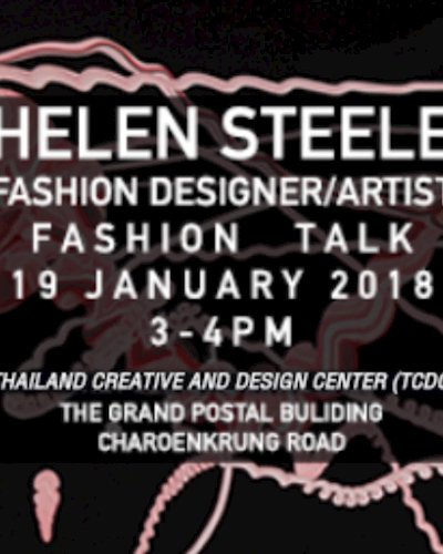 Helen Steele Fashion Designer/Textile design Talk Zipevent