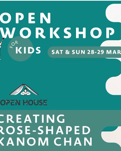 Creating Rose-Shaped Kanom Chan Workshop for Kids Zipevent