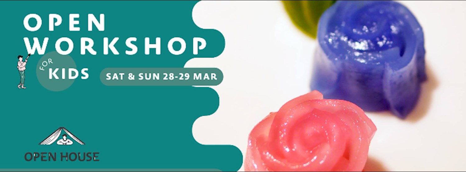 Creating Rose-Shaped Kanom Chan Workshop for Kids Zipevent