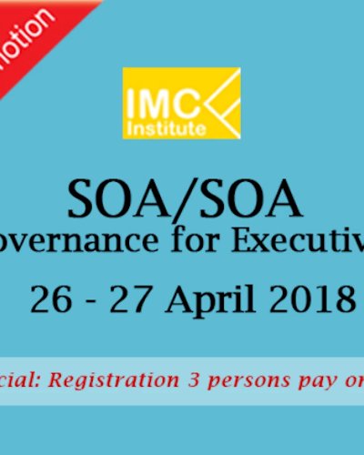 SOA/SOA Governance for Executives on 26 - 27 April 2018 Zipevent