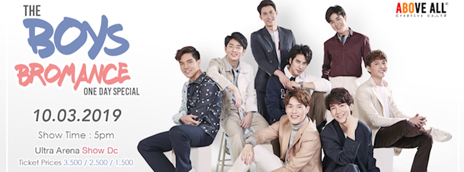 The Boys Bromance One Day Special Zipevent