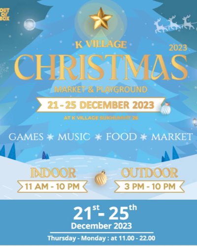 K Village Christmas Market & Playground 2023 Zipevent