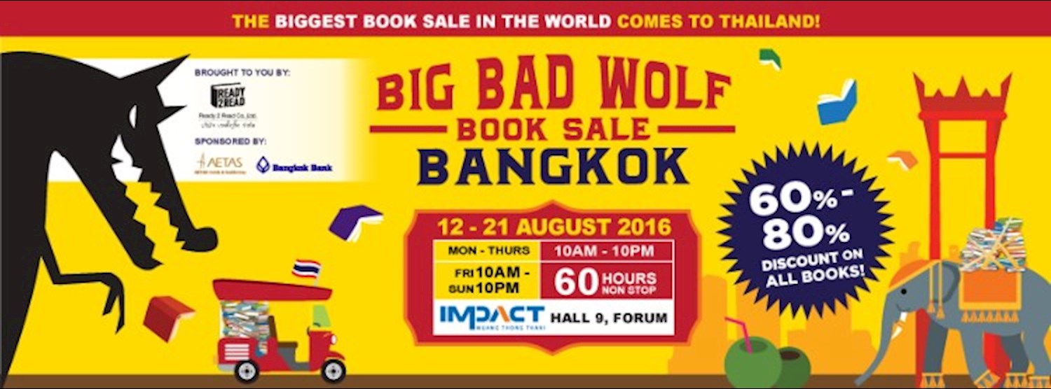 Big Bad Wolf Book Sale Bangkok 2016 Zipevent