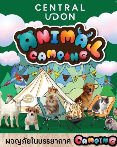 Animal Camping Zipevent