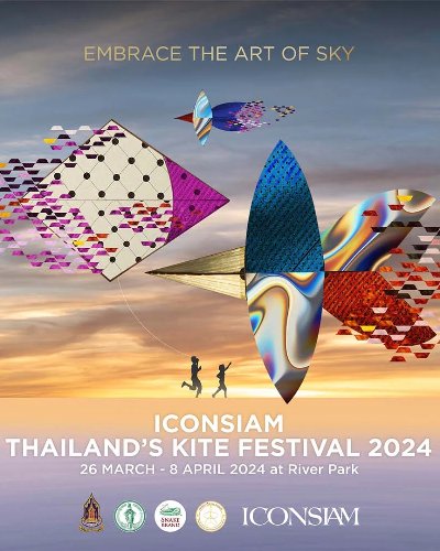 ICONSIAM Thailand's Kite Festival 2024 Zipevent