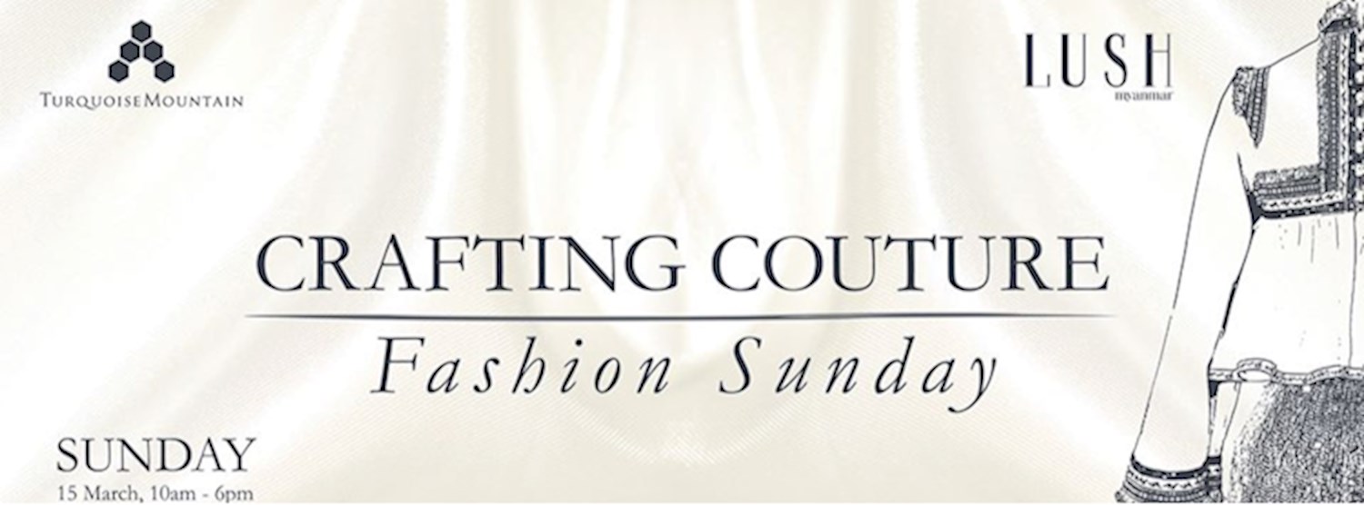 Crafting Couture - Fashion Sunday Zipevent