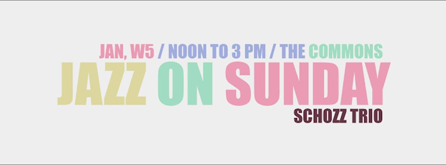 Jazz on Sunday / Schozz Trio Zipevent